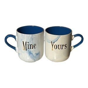 Spectrum Design Coffee Mug Yours & Mine Coffee Cup Duo 10-12oz